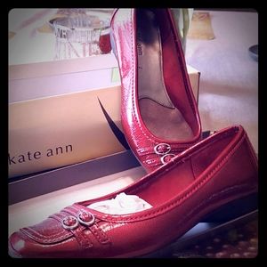 Kate Ann Sophia red shoes